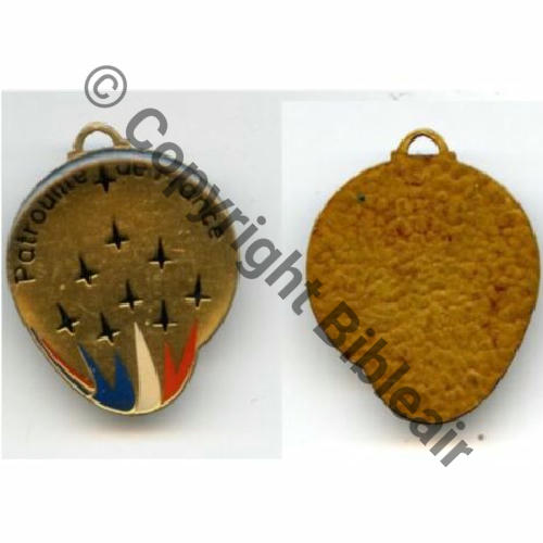 PORTE CLEF PATROUILLE FRANCE souvent bricole en insigne FAUX Scdodu25 10EurInv 