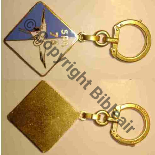 PORTE CLEF SPA.73 souvent bricole en insigne FAUX Sc.P.GOUT
