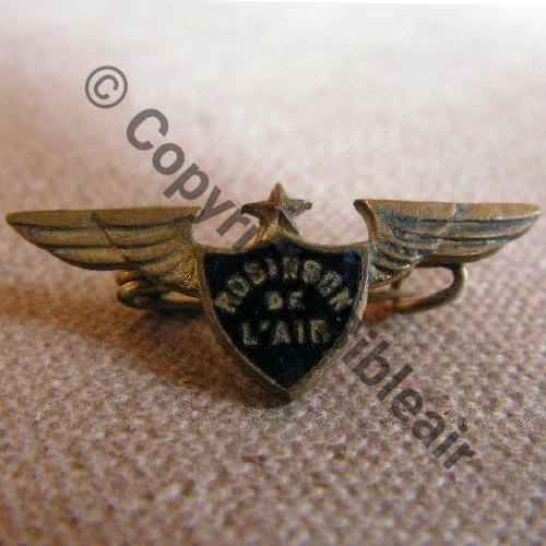 ROBINSON DE L.AIR  BROCHE 30mm Src.matitecollection 8Eur05.16 