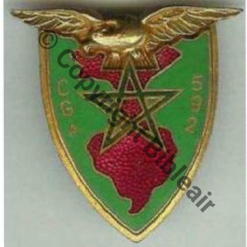 9924.EMGFA  CIE GARDES AIR 592 INDOCHINE AUGIS ST BARTH Bol fenetre Oval