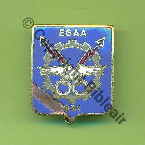 A0630 EGAA.631 HUSSEIN DEY  A.AUGIS ST.BARTH LYON 3Li +Poincon AA.LYON Bol fenetre allonge Granuleux etame  NH sur bol 23x28mm Sc.Y.GENTY  