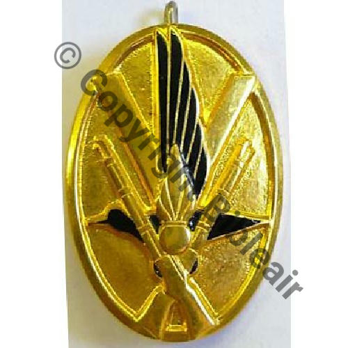 A0686 5e DEMI BRIGADE FUSILIERS AIR LA.CHIFFA  AB.P 2Anneaux Dos lisse Embouti SNH Sc.propeller520 201Eur03.10