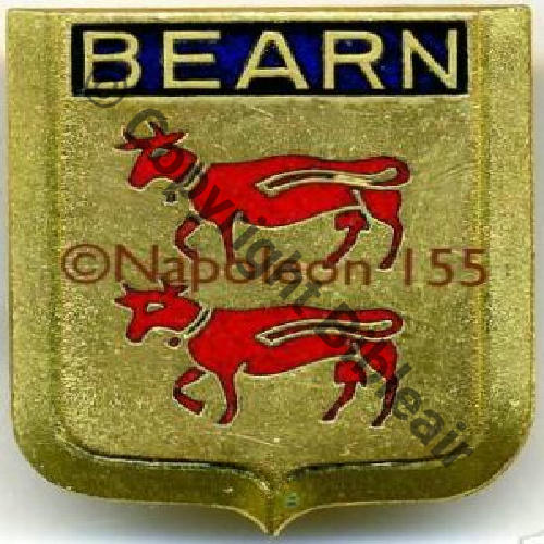 A1067 ET.1.64 BEARN EVREUX  AB+Bol Poinconne Dos lisse Sc.STELLA 20Eur(x2) 
