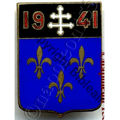 A1083NH EC.2.5 ILE DE FRANCE ORANGE  AB+Bol Poinc Dos lisse irreg Sc.STELLA 55Eur(x2) 