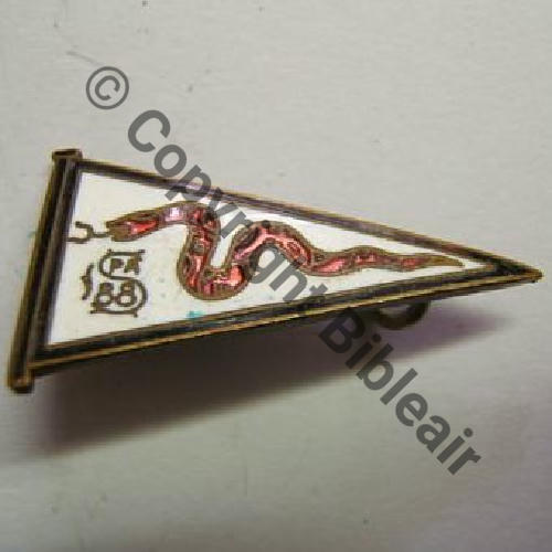 A1108NH SPA.88 1eDrille 3.11 SERPENT FANION  A.AUGIS LYON 1Li 2Anneaux Dos lisse Sc.brocantik71 52Eur07.09 
