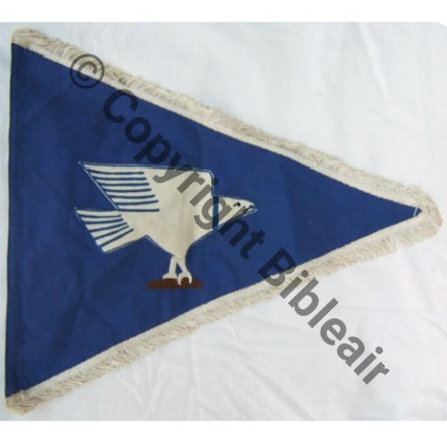FANION 4eDRILLE GB.2.22 CAP.115 WW2 460x420mm Sc.leberetvert 350EurInv