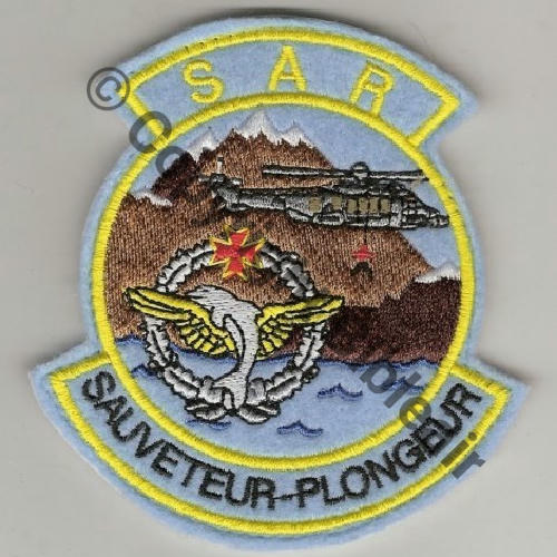 SAR PLONGEURS ARMEE AIR SAUVETEUR PLONGEUR EC725 Sc.mian04nou 13EurInv