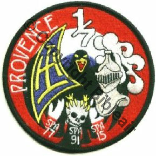 07  1.7 PROVENCE Type2 Fond rouge Rond Sc.ronchonneux 12EurInv
