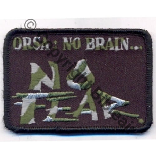 ORSA NO BRAIN NO FEAR nico62fr 7Eur06.09