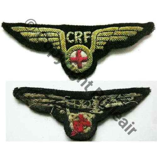 AILE POITRINE CROIX ROUGE FRANCAISE  Croix petite Canetille 110x40mm Src.nedaskal 29Eur10.09