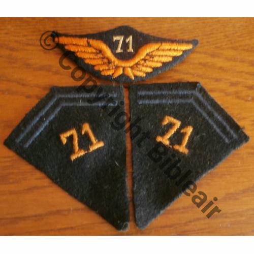 AILE et COLLET 71eRGT AVIATION 1939 Aucune legitimite Broderie anachronique Src.4hrit95 52Eur11.15