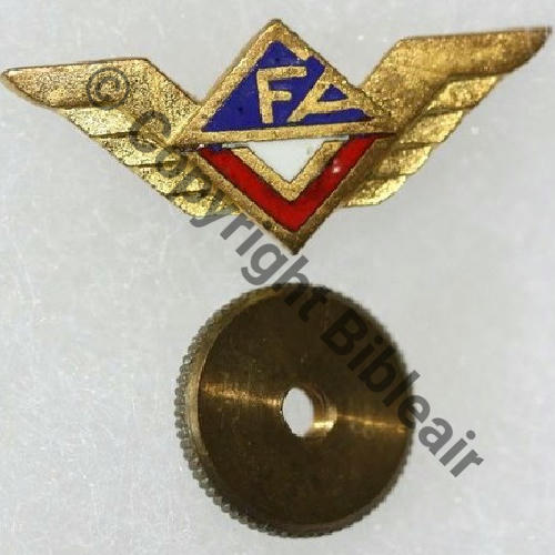 BRASSARD FFI RESEAU VENDOME 11e CIE VALIN DE LA VAISSIERE Miniature INS Src.alixdom 10EurInv