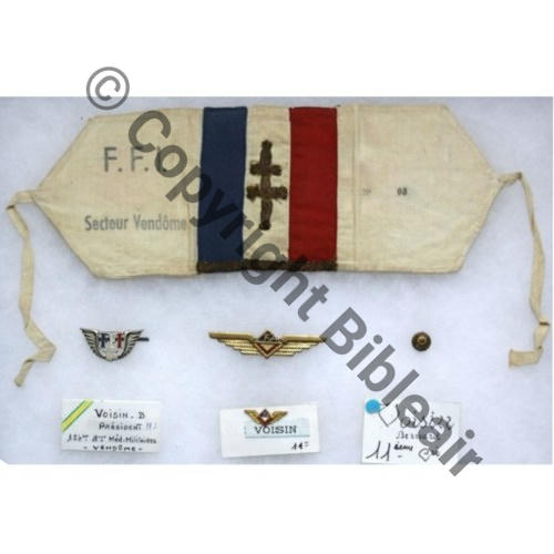 BRASSARD FFI RESEAU VENDOME 11e CIE VALIN DE LA VAISSIERE Src.alixdom 10EurInv