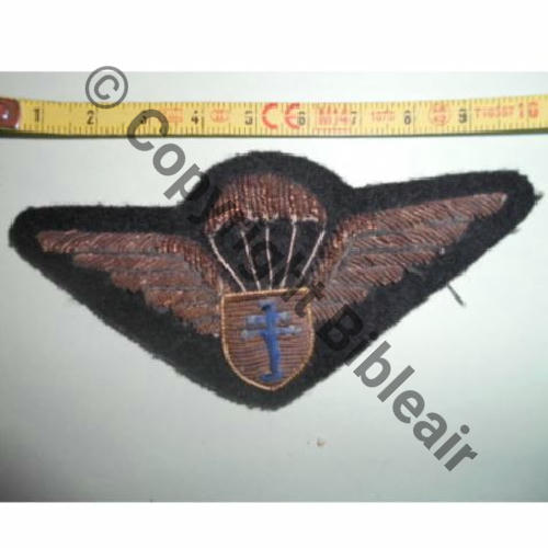 BREVET PARA FFL WW2 cannetille Src.louescadou11 242Eur01.19 