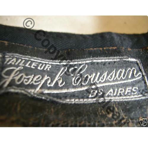 CASQUETTE  FAFL CDT Fab COUSSAN BUENOS AIRES Etiquette Sc.gustou29 220Eur01.09