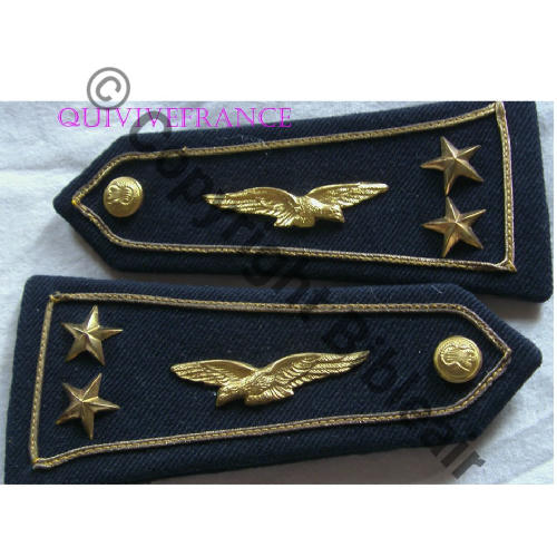 PATTES EPAULE GENERAL BRIGADE AERIENNE Src.quivivefrance 75EurInv 