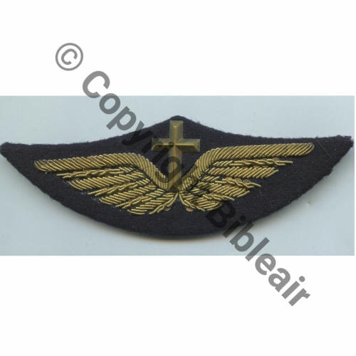 AILE CASQUETTE AUMONIER AIR CROIX METAL Src.nonnette46 15Eur07.22 