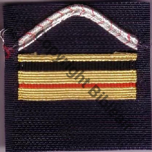GALON POITRINE VELCRO MAJOR ASPIRANT RANG Sc.bernierphilippe 3Eur12.10 