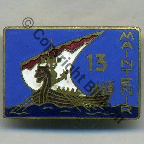 GML 13e Dron Gendarmerie Legere MAINTENIR 1941 L139  A.AUGIS ST.BARTH LYON 3Lig Bol fenetre papillon Dos lisse Src.historia.collection2a 200EurInv  