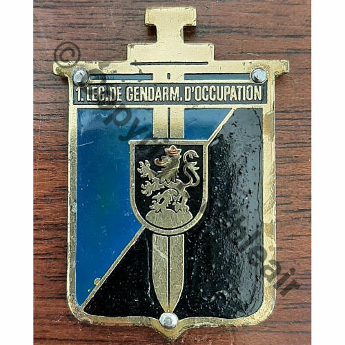 LEGION  1eLEGION GENDARMERIE OCCUPATION  SM 3trous fix Dos lisse Src.leberetvert 110Eur08.22 