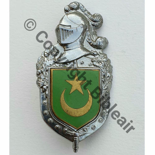 PREVOTE H696 MAURITANIE  DrPN Rom 2Anneaux Guilloche Embouti Src.mdt.collections 16EurInv 