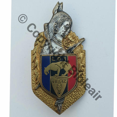 REGIMENT DE GARDE DES HAUTS PLATEAUX  AB.P Dos guilloche Vis pastillee AB.P Src.mdt.collections 26EurInv