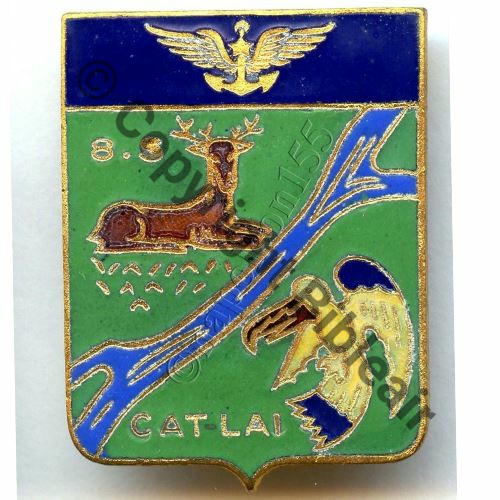 08S ESCADRILLE de SERVITUDE 8S CAT LAI  COURTOIS REPUBL semi circul Dos lisse strie irreg Src.STELLA1937 356Eur(x2)
