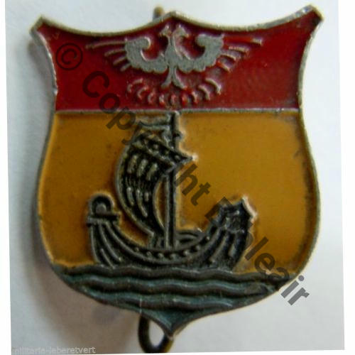 ESCADRILLE 1E1 E2 Variante 1939 Alu peint  A.AUGIS LYON 1Li 2Griffes Grenu 21x18mm Src.sahariens50 600EurInv