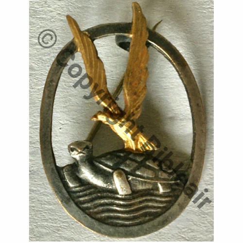 ESCADRILLE AC1 7S1.AB2 SES BEARN WW2 METAL SM Eping bascule Dos lisse grave ....AVIONS ESCADRILLE 7S13Lignes Src.mesnil01 776Eur03.21