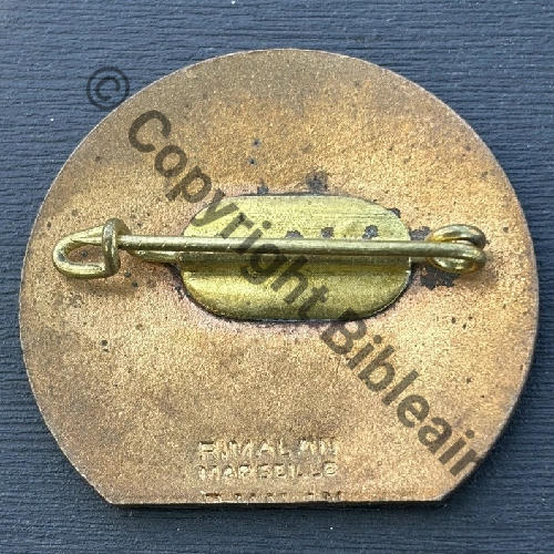 ESCADRILLE AERONAVALE Inconnue R.MALAN MARSEILLE Bol allonge Dos lisse irreg Src.ed.collection3 