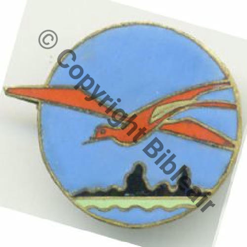 ESCADRILLE E8  AB.P Dep +Poincon  Past AB Rennes poinconnee Dos lisse grave ESCADRILLE E8 TAHITI  Src.tinghert83 336Eur12.14 