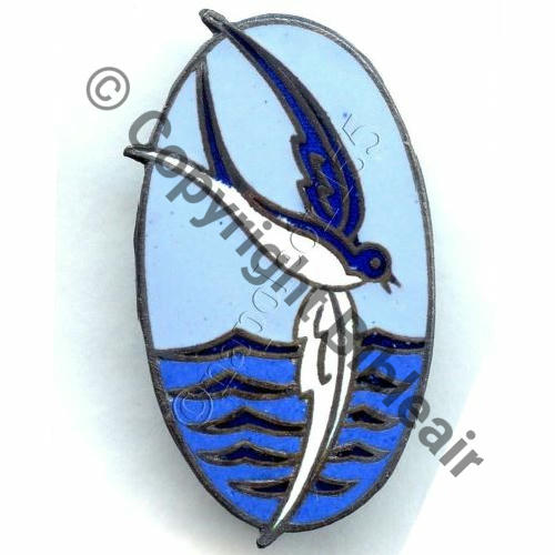 ESCADRILLE Embarquee 7S2.HS1 1931.40 AB SM Bol poinconne Dos lisse irreg Embouti leger Src.STELLA 131Eur01.16 