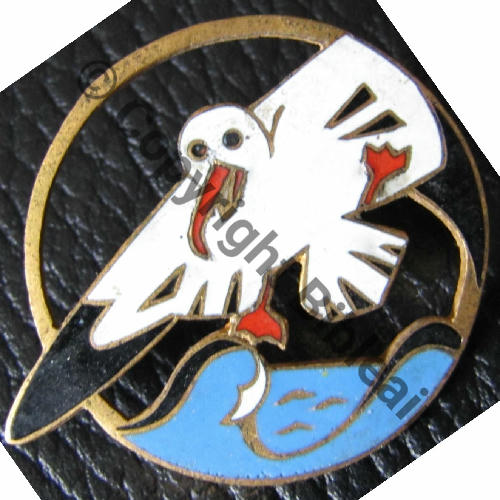 SES SECTION ENTRAINEMENT SERVITUDE CHERBOURG  AB.P Dep Bol poinconne Dos lisse irreg scintillant Src.vincentguerin 207Eur06.16