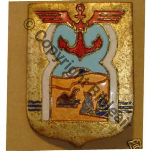 BAN PORT ETIENNE Escale hydravions  A.AUGIS ST.BARTH LYON 3Li Bol allonge Dos lisse irreg Sc.petitpapalolo 161Eur06.09