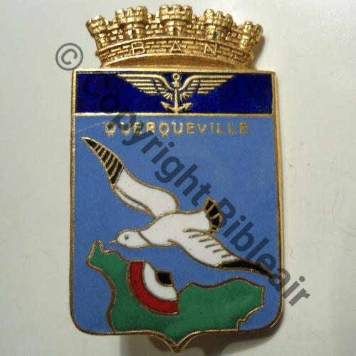 BAN QUERQUEVILLE  AB.P Bol pince Poinconne  M538 Dos lisse Src.milipat31 642Eur11.18 