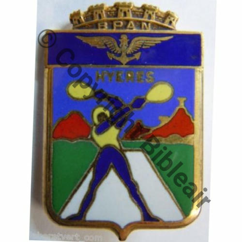 BPAN HYERES 1953 Bras bleus DrPNRom DPast Guilloche  Src.leberetvert 82Eur06.12 