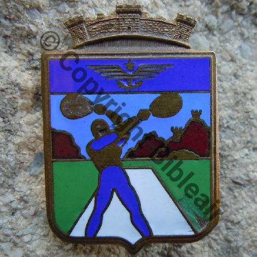 BPAN HYERES 1953 Dore et bleu Sans marquage BPAN Hyeres  SM Bol fenetre origine.. Dos lisse Src.clemchacha 49EurInv 