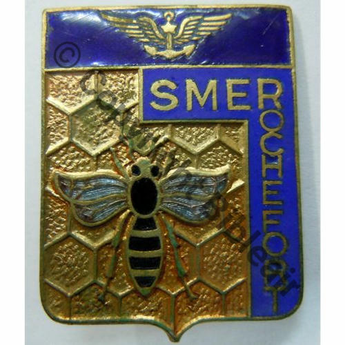 SME ROCHEFORT AILES GRISES  COURTOIS PARIS Bol Dos lisse irreg Src.leberetvert 70EurInv
