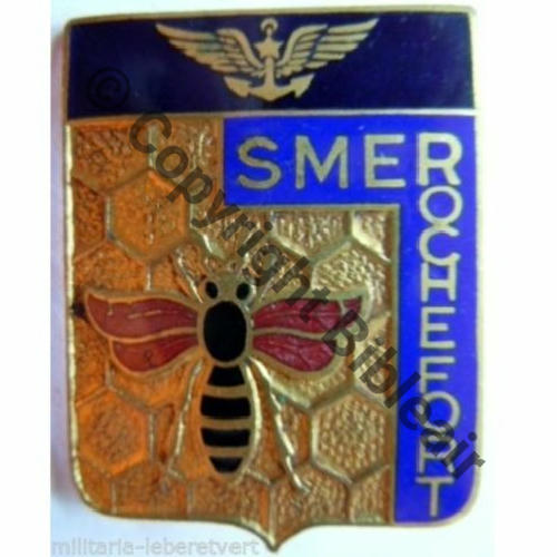 SME ROCHEFORT AILES ROUGES  COURTOIS PARIS Bol octog Dos lisse irreg Src.leberetvert 150EurInv