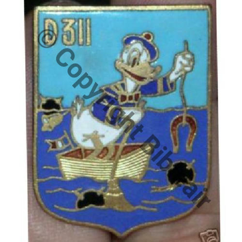 311 DRAGUEUR D311  A.AUGIS ST BARTH LYON Bol allonge Dos lisse irreg granuleux  Sc.charlemagne57 MAP90Eur06.08