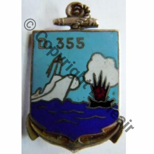 355 DRAGUEUR D355  A.AUGIS ST.BARTH LYON 3Li Bol allonge Dos lisse Src.leberetvert 80EurInv 