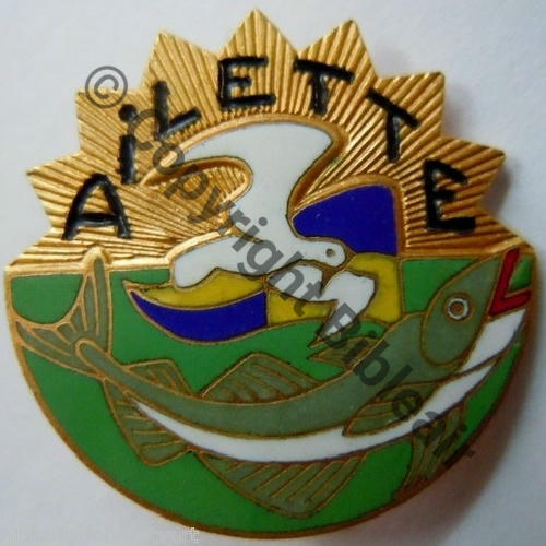 AILETTE AFFRETE MARINE NATIONALE SOUTIEN ASSIST et DEPOLLUTION   DrPNOM DPast Guilloche vrac  Src.leberetvert PV23Eur 
