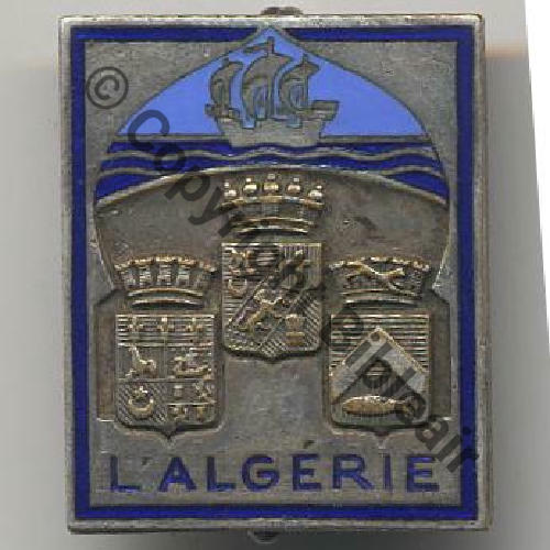 ALGERIE  CROISEUR L.ALGERIE  AB.P Dep Bol poinconne Dos lisse  Sc.gaouats 
