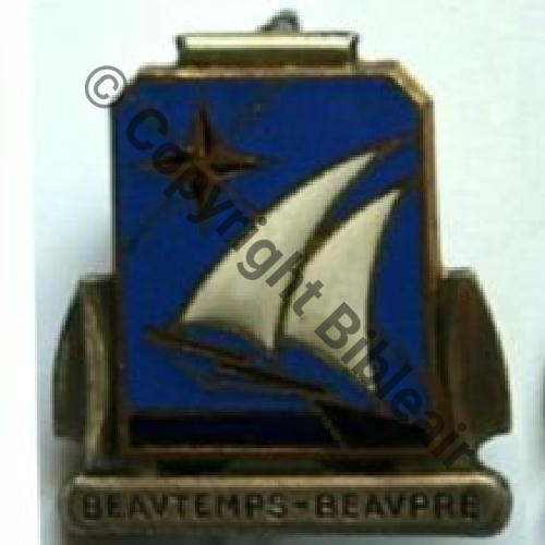 BEAUTEMPS  FREGATE METEO BEAUTEMPS BEAUPRE  1946.69 DrP.. Bol fenetre Embouti Sc.PROPELLER520