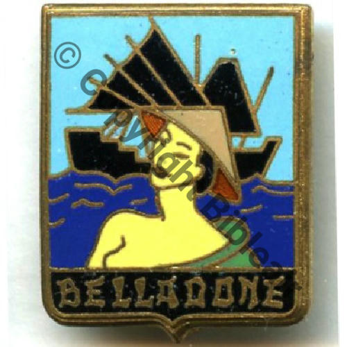 BELLADONE DRAGUEUR ex 318 BELLADONE INDO  DrPBER Dep Bol Dos lisse irreg Sc.STELLA MAP39Eur 
