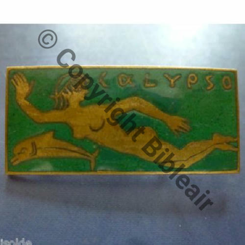 CALYPSO  DRAGEUR DE MINE GB reconverti du CDT COUSTEAU CALYPSO  AB.P Bol poinconne Dos lisse irreg Src.ledemisolde 103Eur10.12 