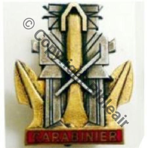 CARABINIER  PATROUILLEUR CARABINIER 1944.59  DrPNOM +DPast Guilloche vrac Sc.propeller520