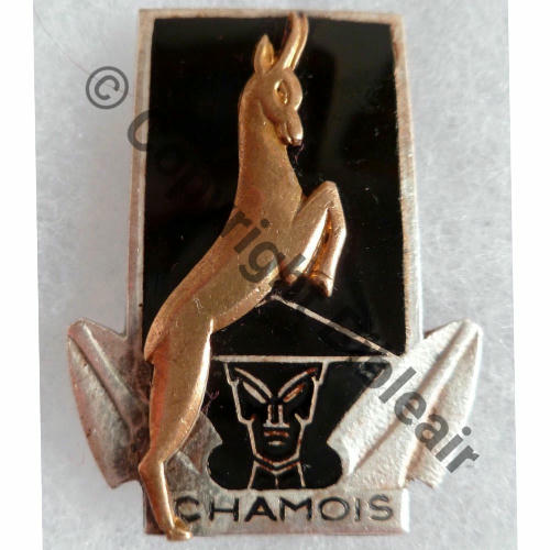 CHAMOIS  AVISO COLONIAL CHAMOIS Chamois cuivre  DRPNRom DPast lisse Guilloche Src.leberetvert 30Eurinv 