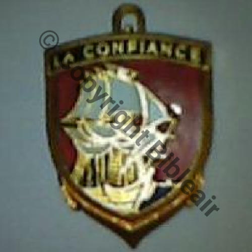 CONFIANCE ESCORTEUR LA CONFIANCE  A.AUGIS ST BARTH 3Lignes Bol.. allonge  Sc.kepi76
