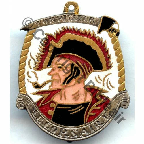 CORSAIRE  TORPILLEUR LE CORSAIRE 1939-  GUY ARNOUX Graphiste Bol fenetre Dos lisse irreg strie Src.STELLA MAP174Eur